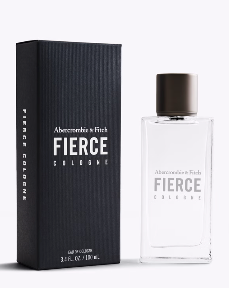 ABERCOMBIE & FITCH FIERCE COLOGNE 3.4oz